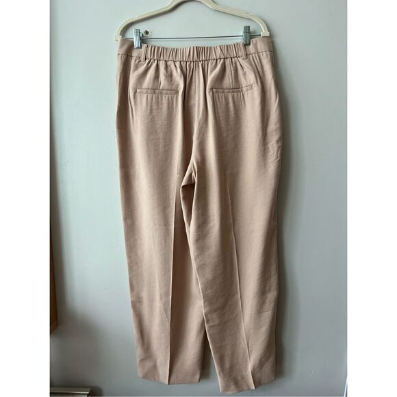 Mango Light Pink Viscose Wide Leg Pants - Picture 6 of 7